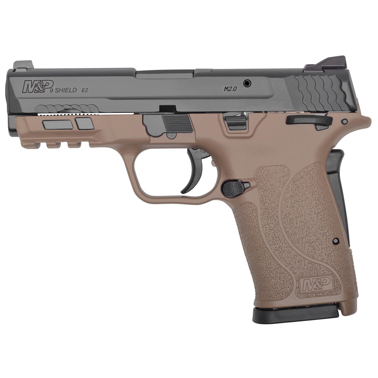 Image of Smith & Wesson M&P Shield EZ 2.0 9mm, 3.675" Barrel, FDE Frame, Black Slide