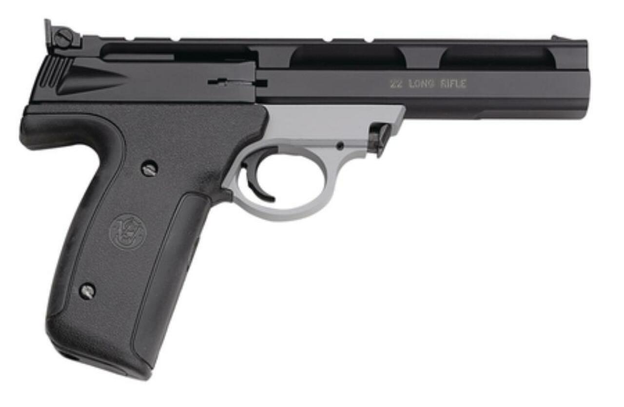 Image of Smith and Wesson 22A 22LR, 5.5 Inch, Adjustable Sights, Black/Gray Finish