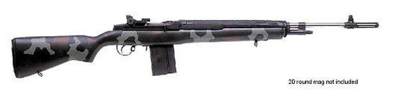 Image of Springfield M1A Super Match Green Stainless Steel Barrel California Version