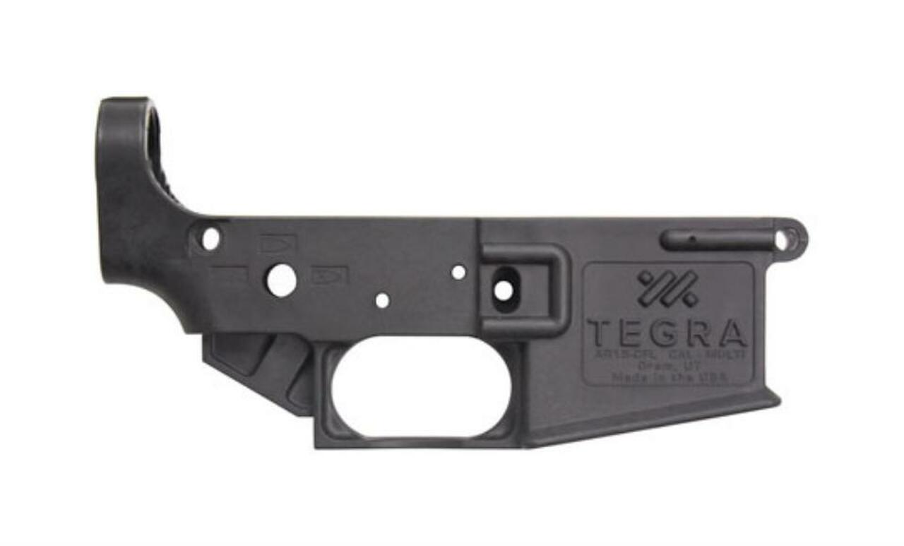 Image of Tegra Arms Carbon Fiber Composite AR-15 Lower, Stripped
