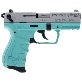 Image of Walther PK380 .380 ACP Pistol, Angel Blue - 5050325